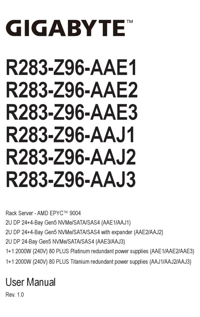 Gigabyte R283-Z96-AAE1 user manual