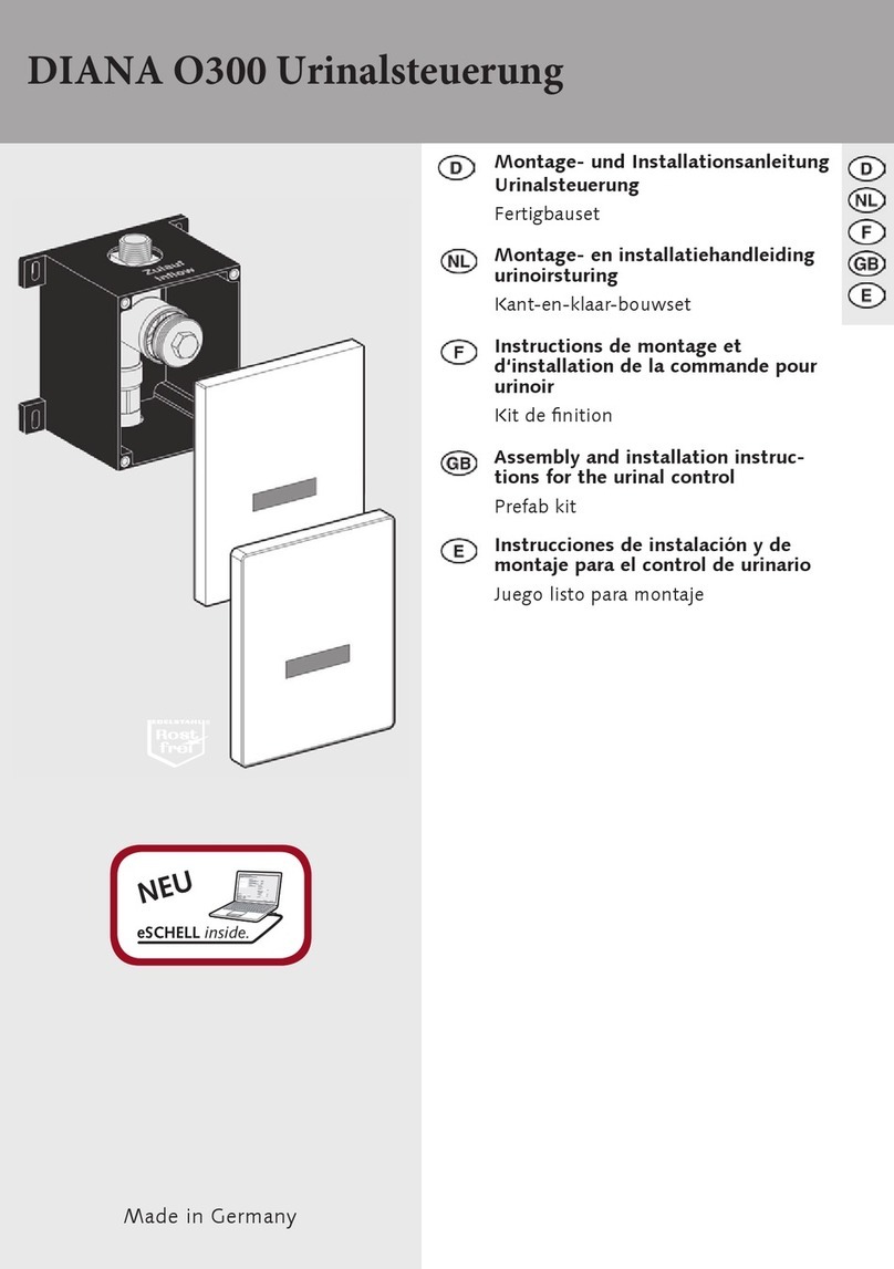 Diana O300 Assembly and installation instructions