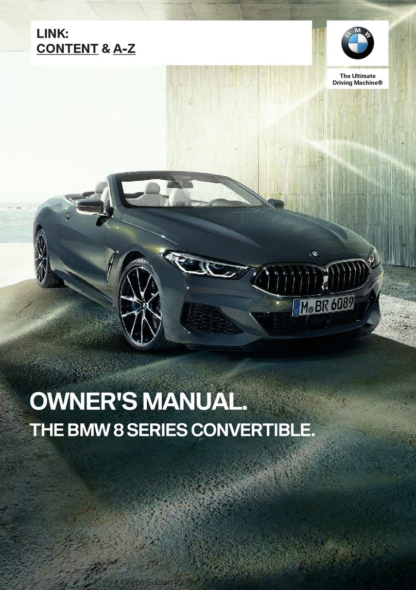 BMW 8 CONVERTIBLE 2022 Series User manual