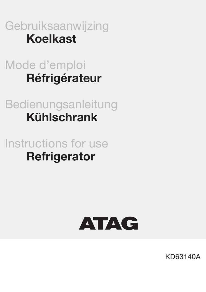 Atag KD63140A Instructions for use
