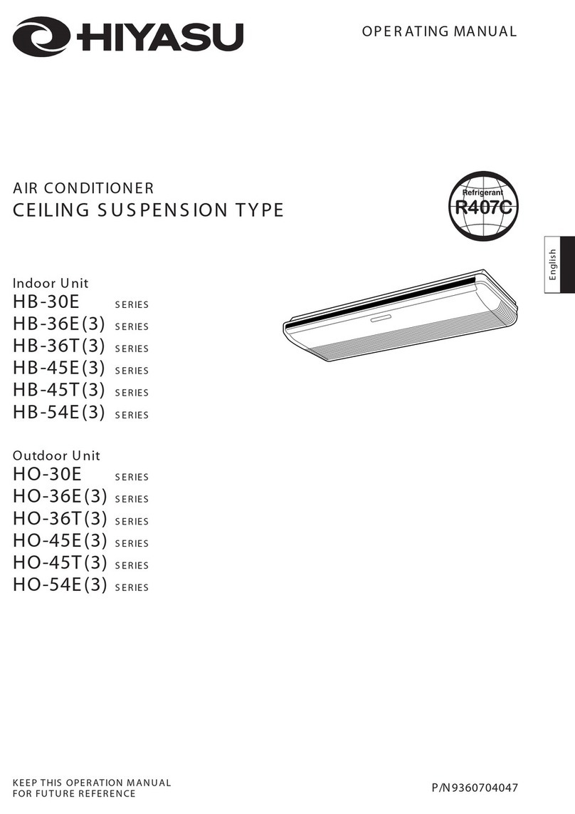 Hiyasu HB-30E Series operating manual Hiyasu HB-30E Series operating manual