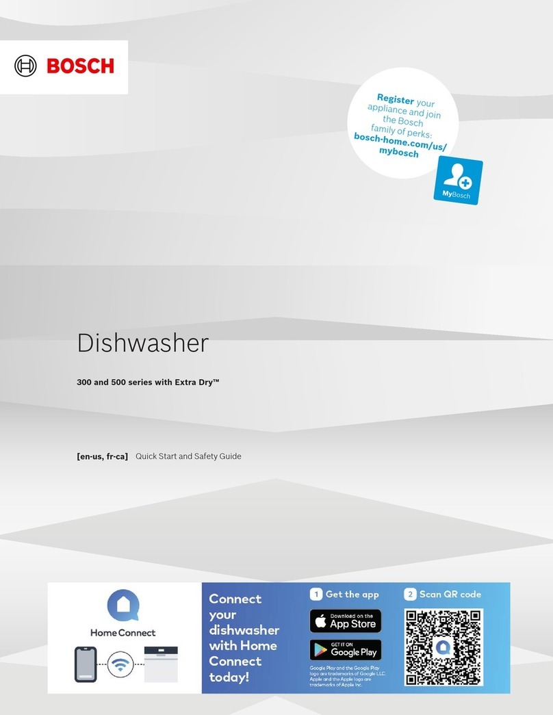 Bosch SHE53CE5N User manual