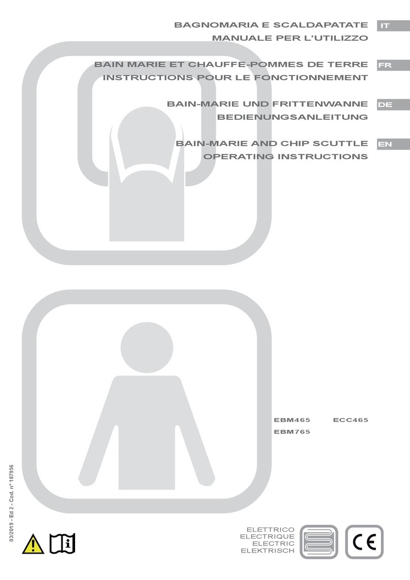 MBM EBM465 operating instructions
