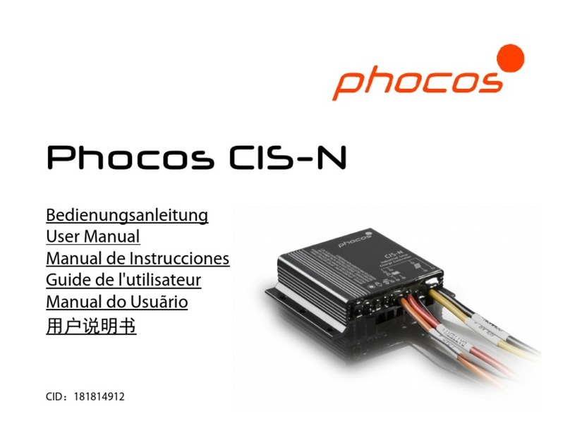 Phocos CIS-N User manual