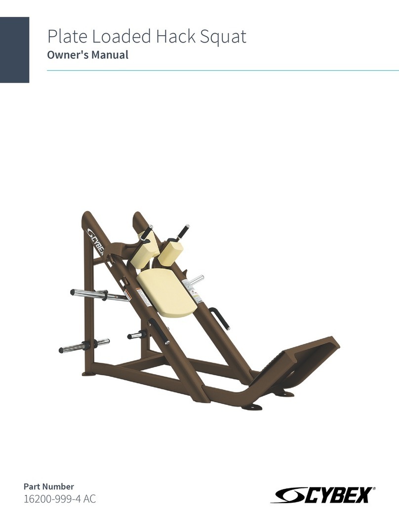 CYBEX 16200-999-4 AC owner's manual