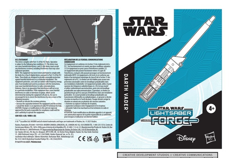 Hasbro Star Wars Lightsaber Forge Darth Vader Electronic Extendable Red... manual Hasbro Star Wars Lightsaber Forge Darth Vader Electronic Extendable Red... manual