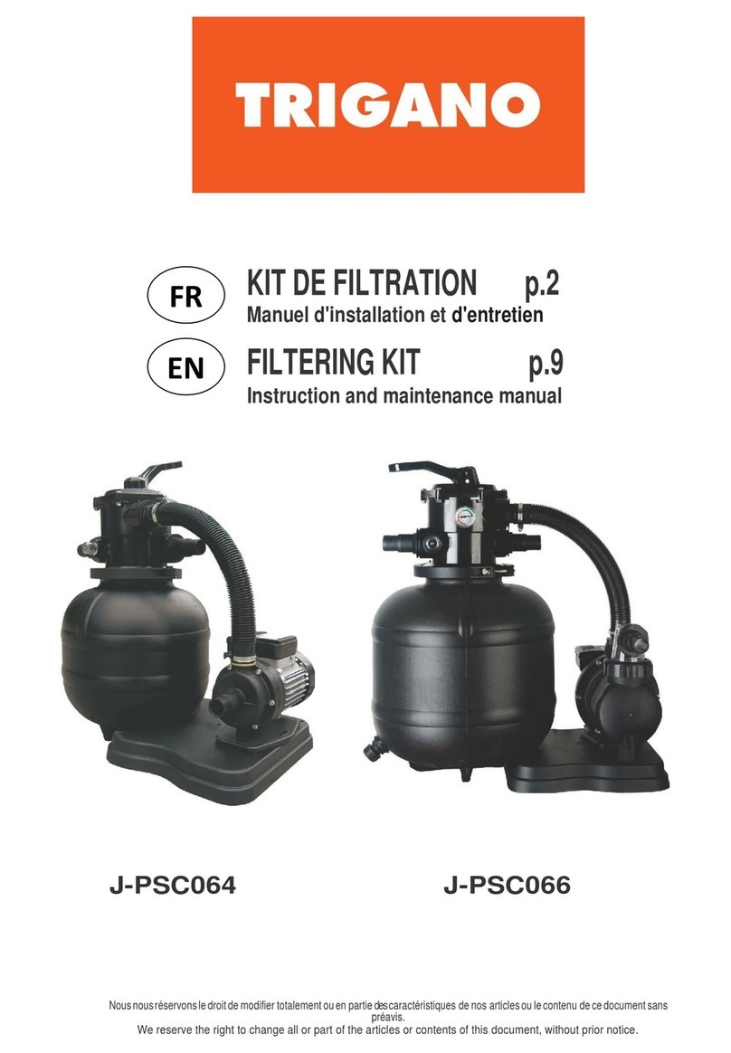 Trigano J-PSC064 Instruction and maintenance manual