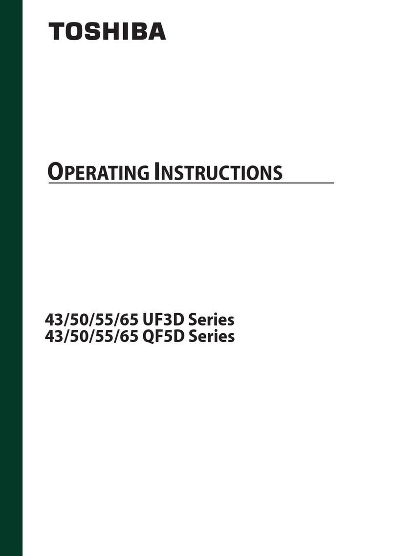 Toshiba 43 QF5D Series User manual Toshiba 43 QF5D Series User manual
