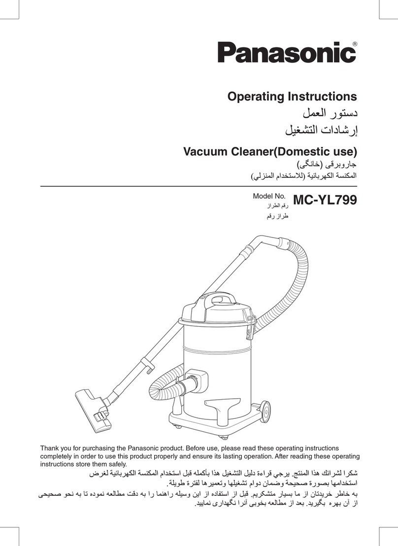Panasonic MC-YL799 User manual Panasonic MC-YL799 User manual