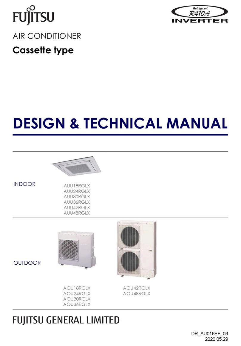 Fujitsu AOU48RGLX Service manual