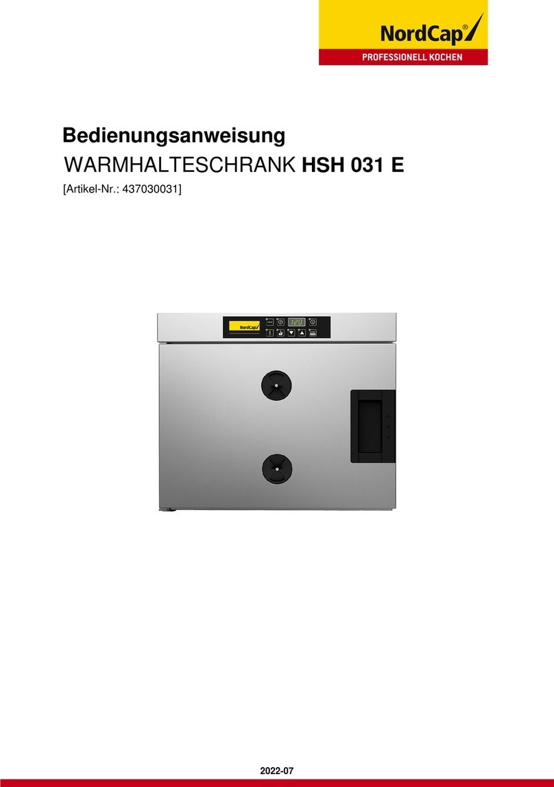 Nordcap HSH 031 E User manual