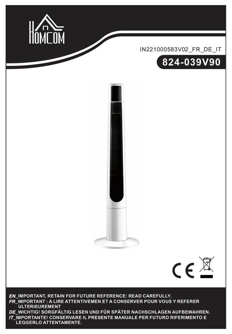 HOMCOM 824-039V90 User manual