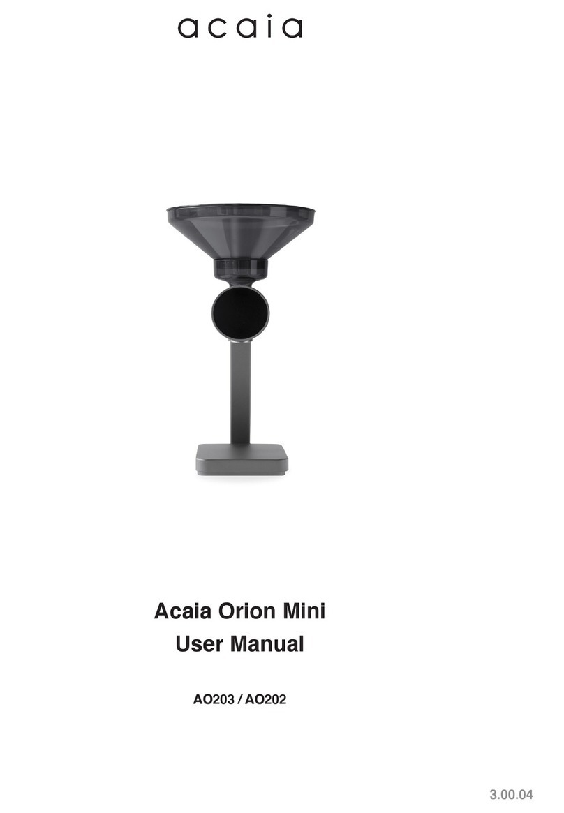 acaia Orion Mini user manual