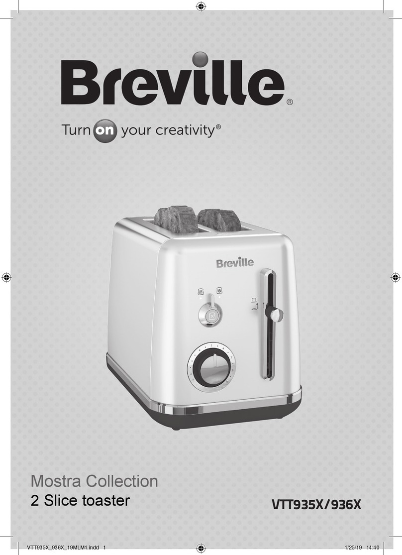 Breville Mostra VTT935X User manual