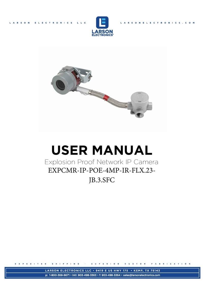 Larson Electronics EXPCMR-IP-POE-4MP-IR-FLX.23-JB.3.SFC User manual
