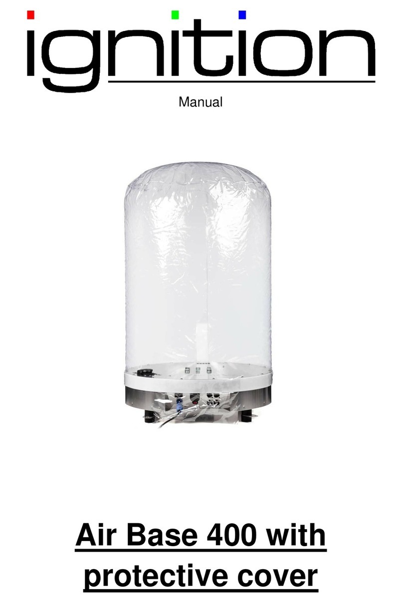 Ignition Air Base 600 with protective cover User manual Ignition Air Base 600 with protective cover User manual