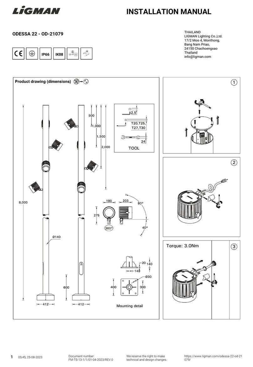 LIGMAN OD-21079 User manual
