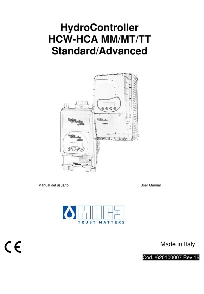 MAC3 HydroController HCW User manual