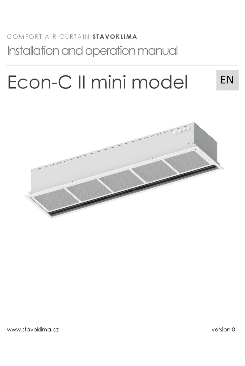 Stavoklima Econ-C II mini Installation and operation manual