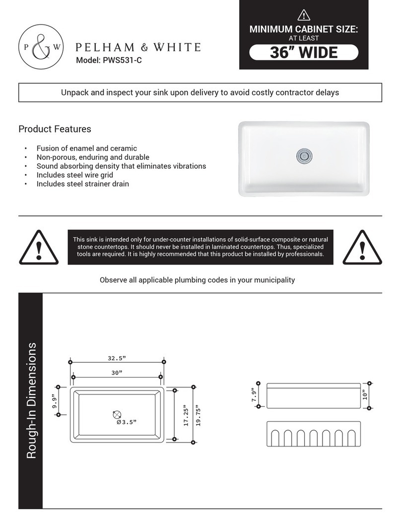 PELHAM & WHITE PWS531-C manual