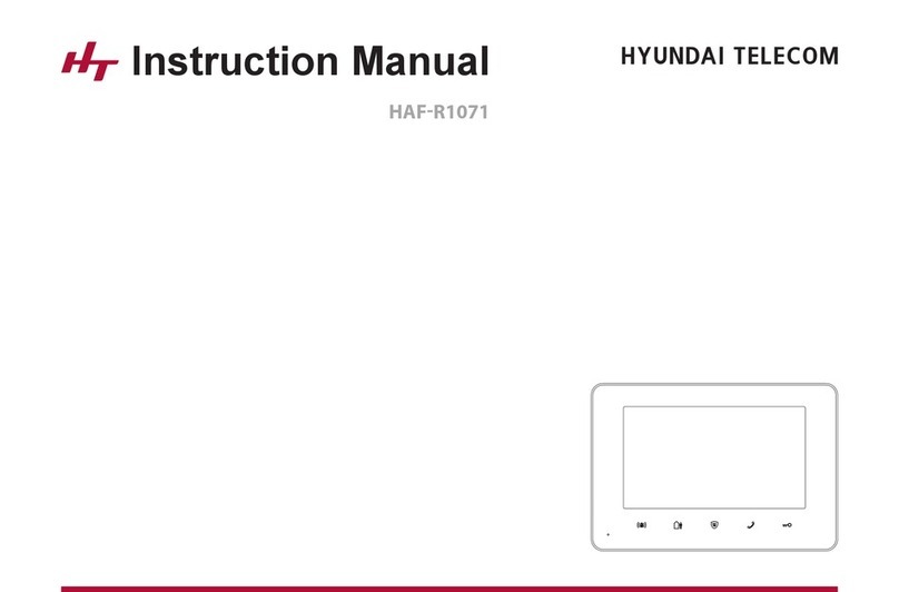 Hyundai Telecom HAF-R1071 instruction manual
