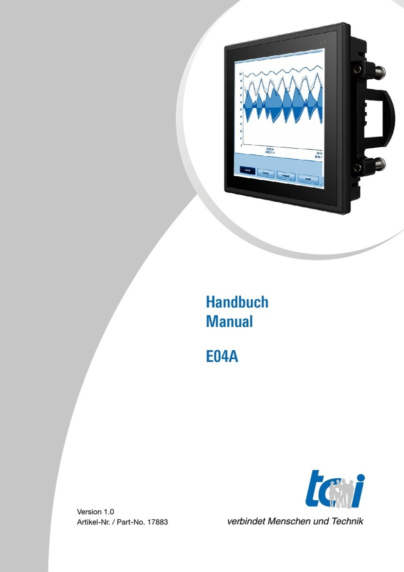 TCi E04A User manual