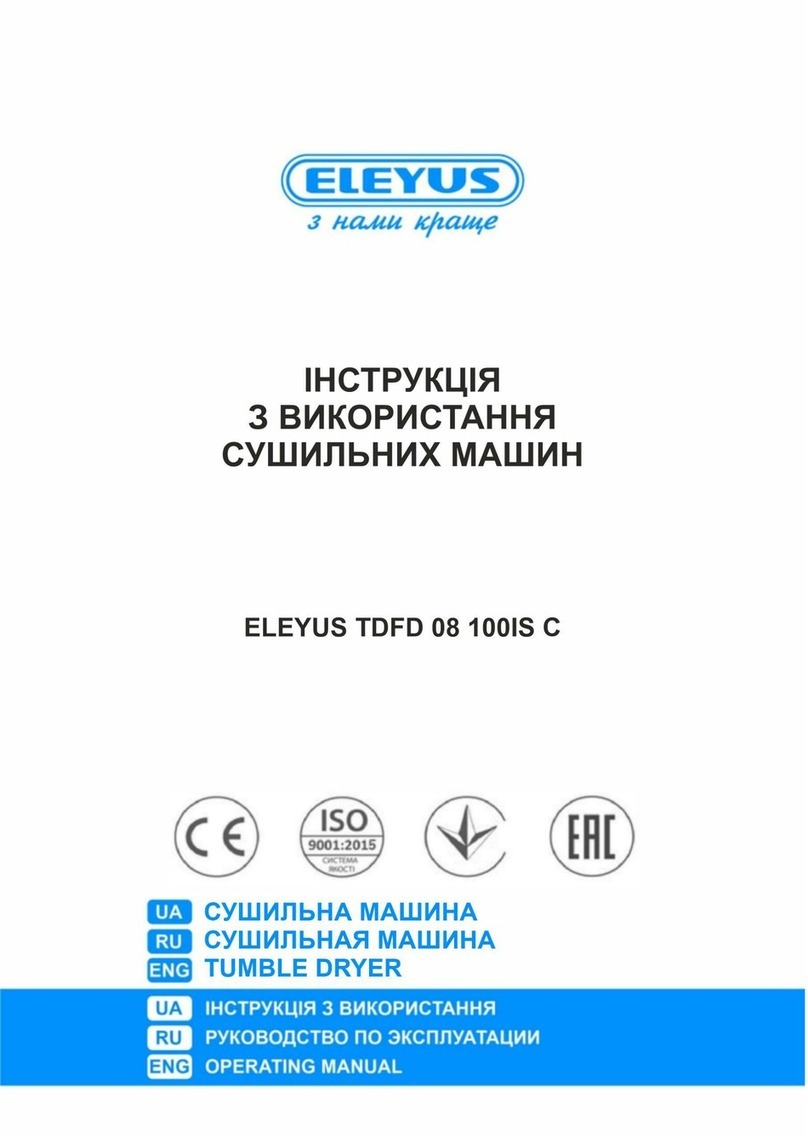 Eleyus TDFD 08 100IS C operating manual