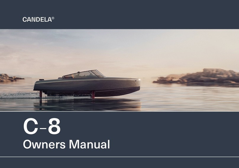 Candela C-8 2023 owner's manual