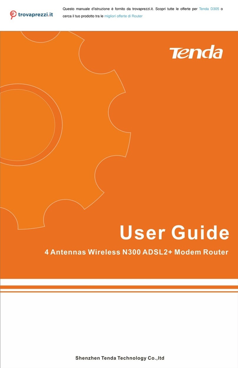 Tenda D305 User manual