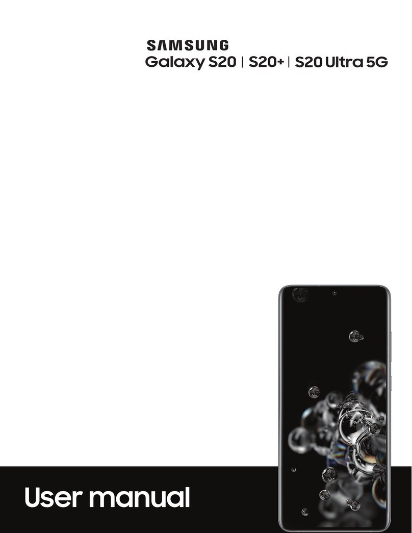 Samsung Galaxy S20+ User manual Samsung Galaxy S20+ User manual