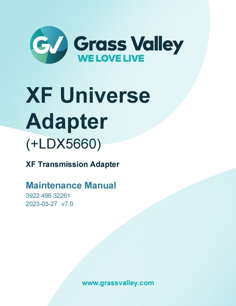 GRASS VALLEY +LDX5660 User manual