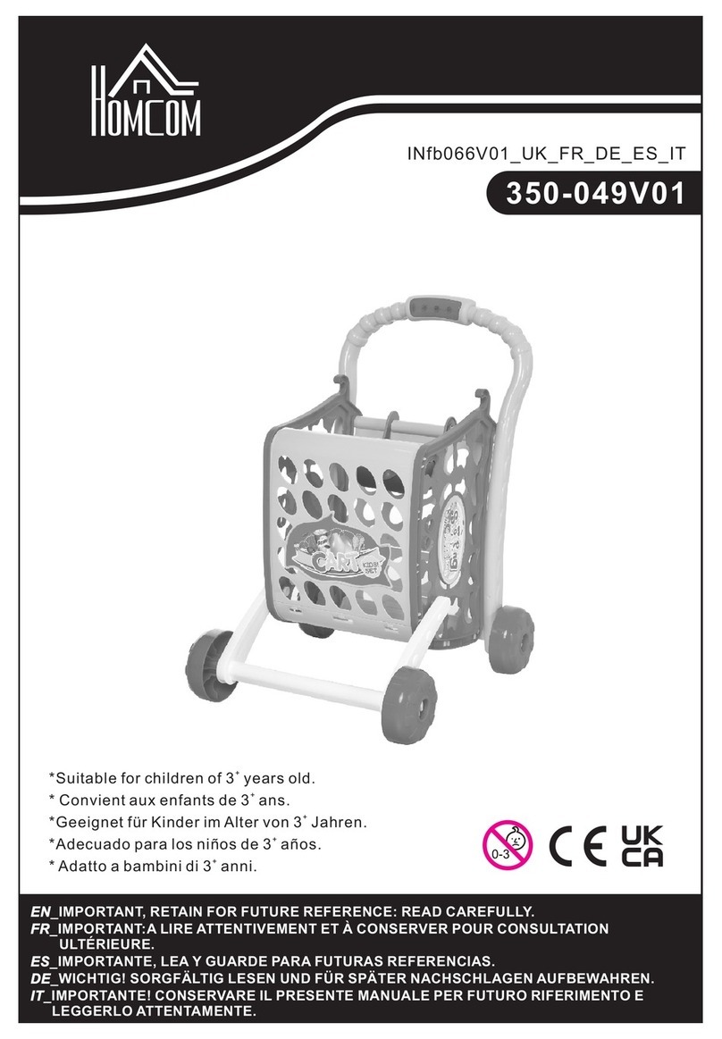 HOMCOM 350-049V01 Assembly instructions