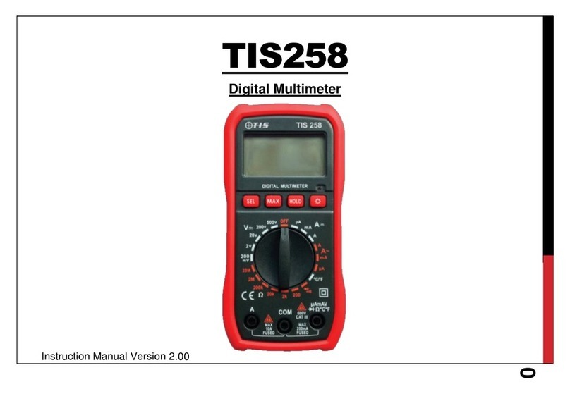 TIS TIS258 instruction manual