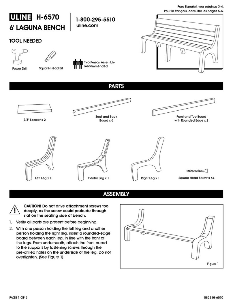 U-Line H-6570 User manual U-Line H-6570 User manual