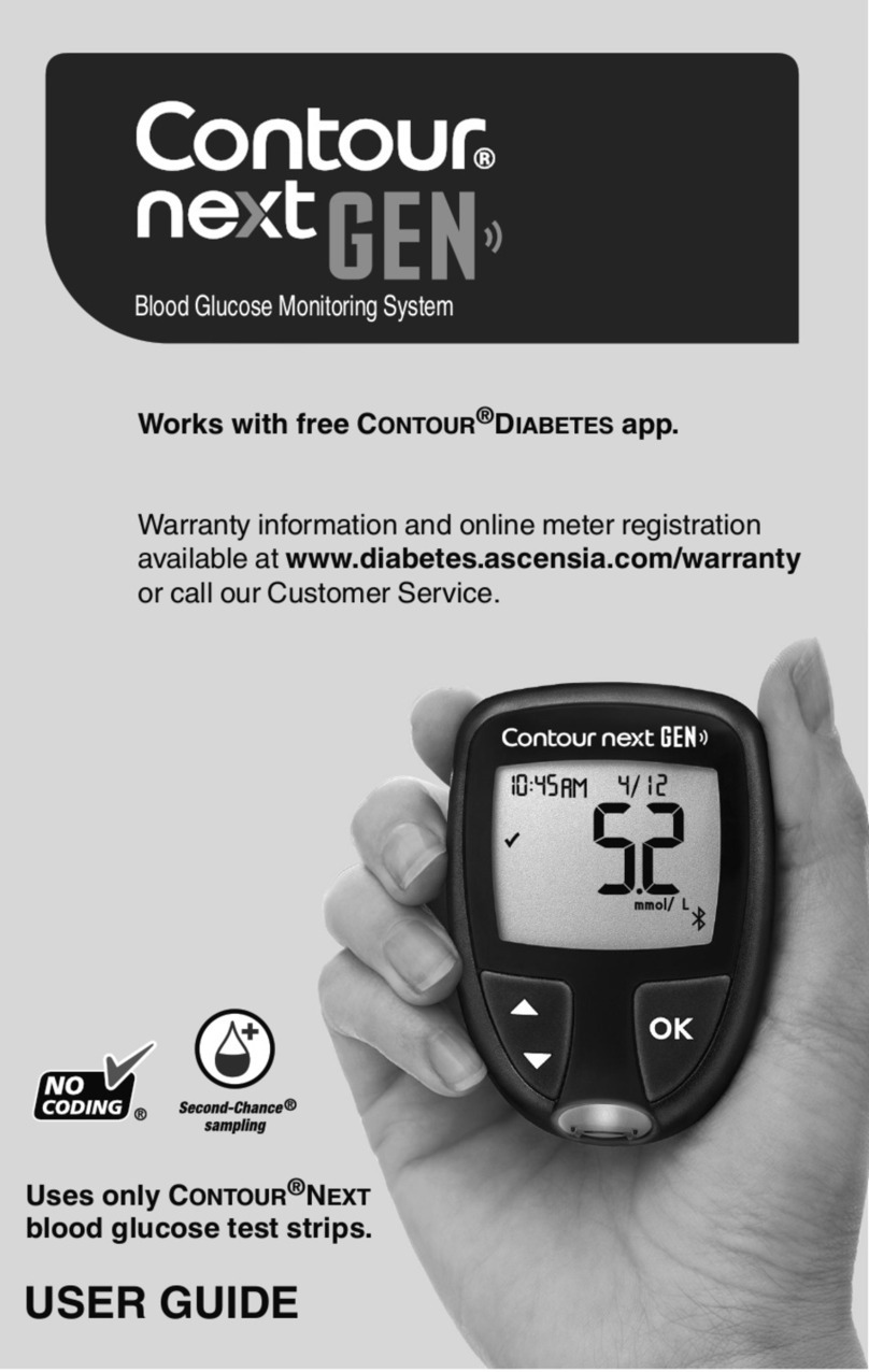 Ascensia Diabetes Care Contour next GEN user guide