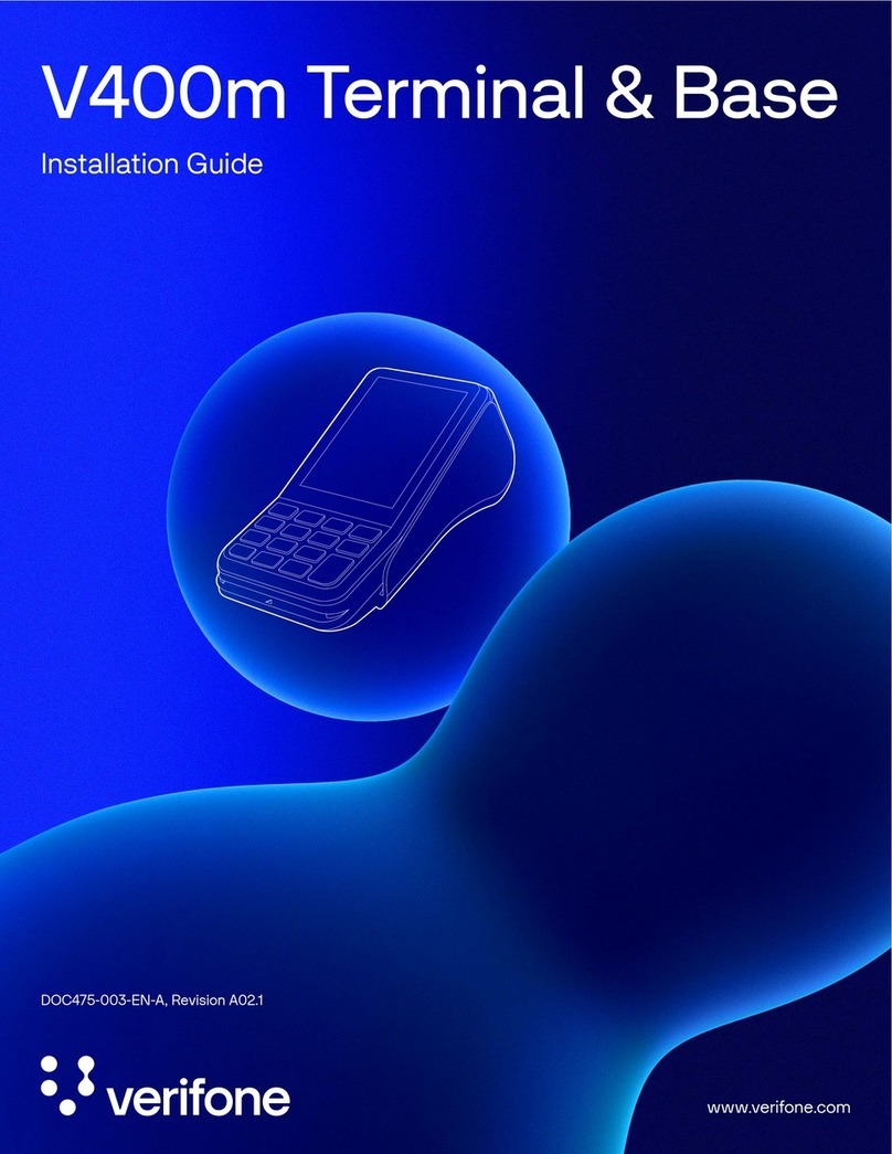 VeriFone V400m User manual