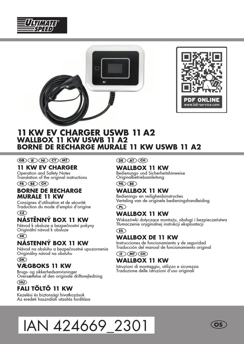 ULTIMATE SPEED USWB 11 A2 Operation and safety notes