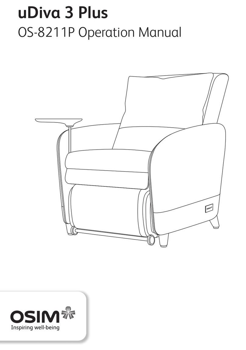OSIM uDiva 3 Plus Operation manual