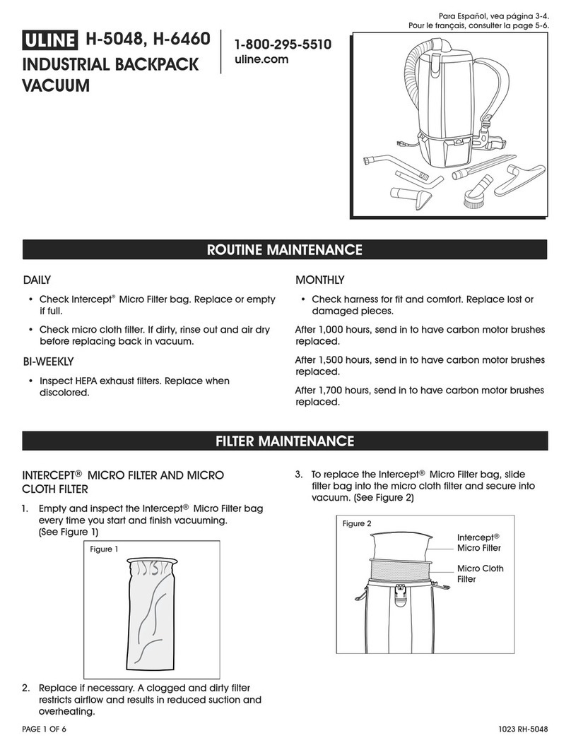 U-Line H-5048 User manual U-Line H-5048 User manual