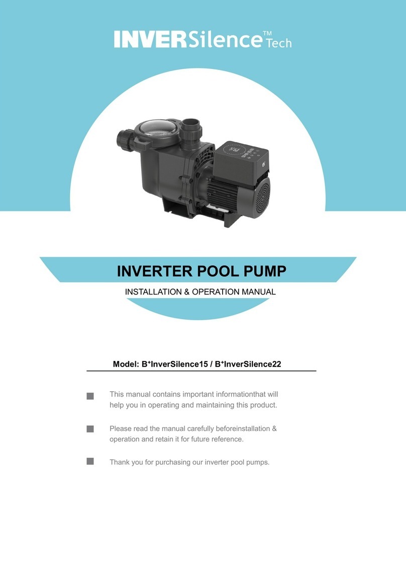 INVERSilence Tech B+InverSilence15 Installation & operation manual