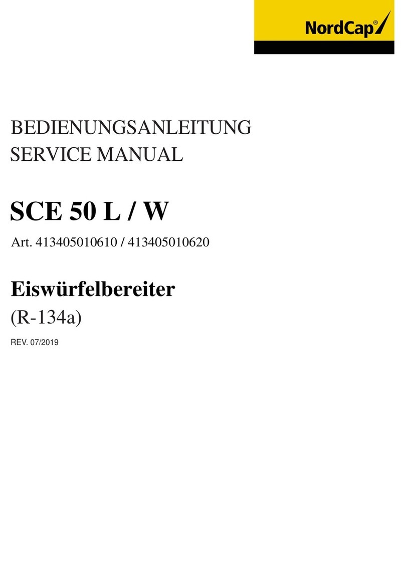 Nordcap SCE 50 W User manual Nordcap SCE 50 W User manual