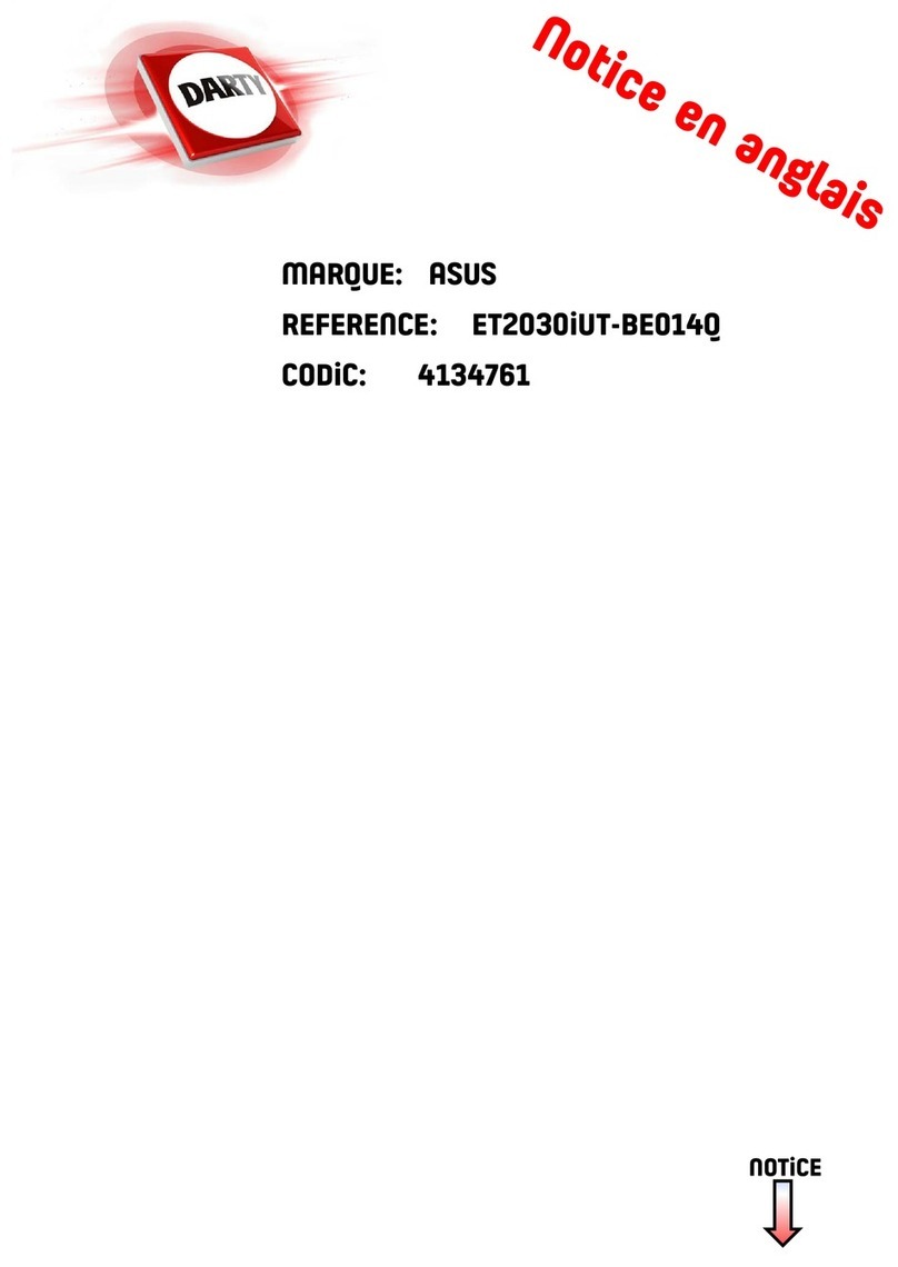 Asus ET2030IUT-BE014Q User manual Asus ET2030IUT-BE014Q User manual
