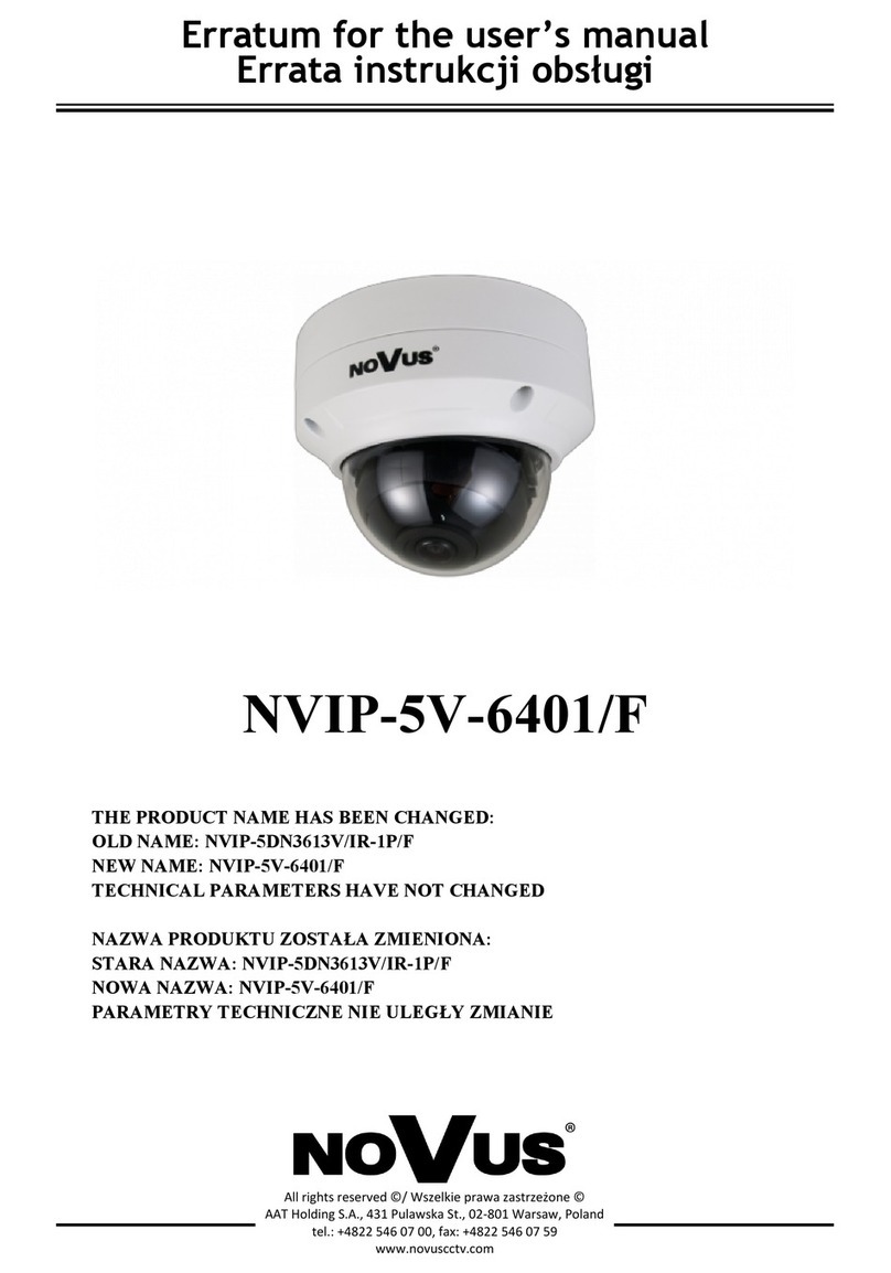 Novus NVIP-5DN3613V/IR-1P/F user manual