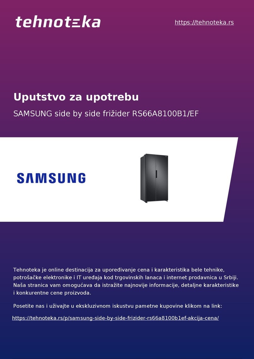 Samsung RS66A8100B1/EF User manual