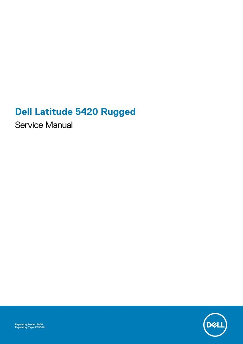 Dell Latitude 5420 Rugged Service manual
