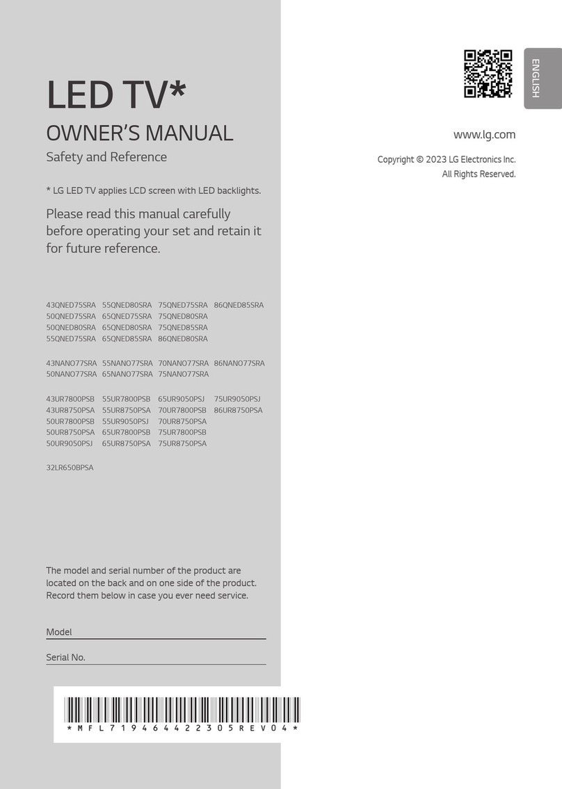 LG 65QNED75SRA User manual