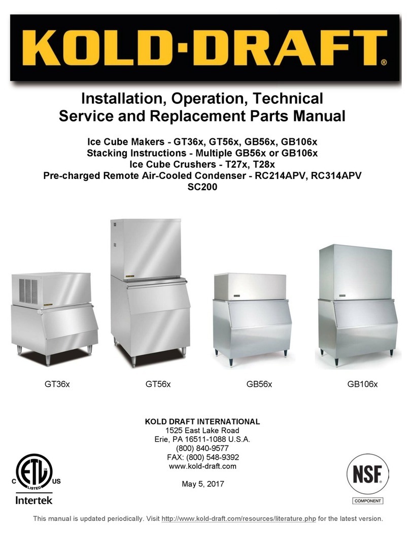 Kold-Draft RC314APV SC200 Manual
