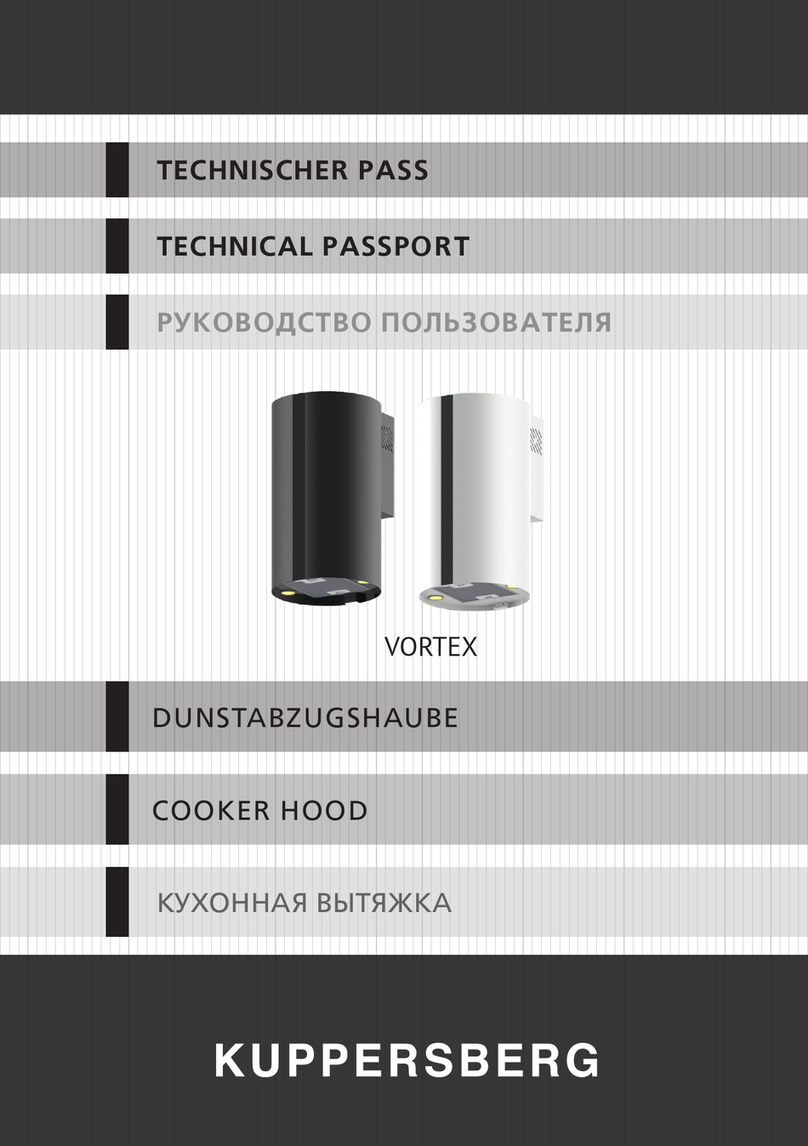 Kuppersberg VORTEX Technical Passport