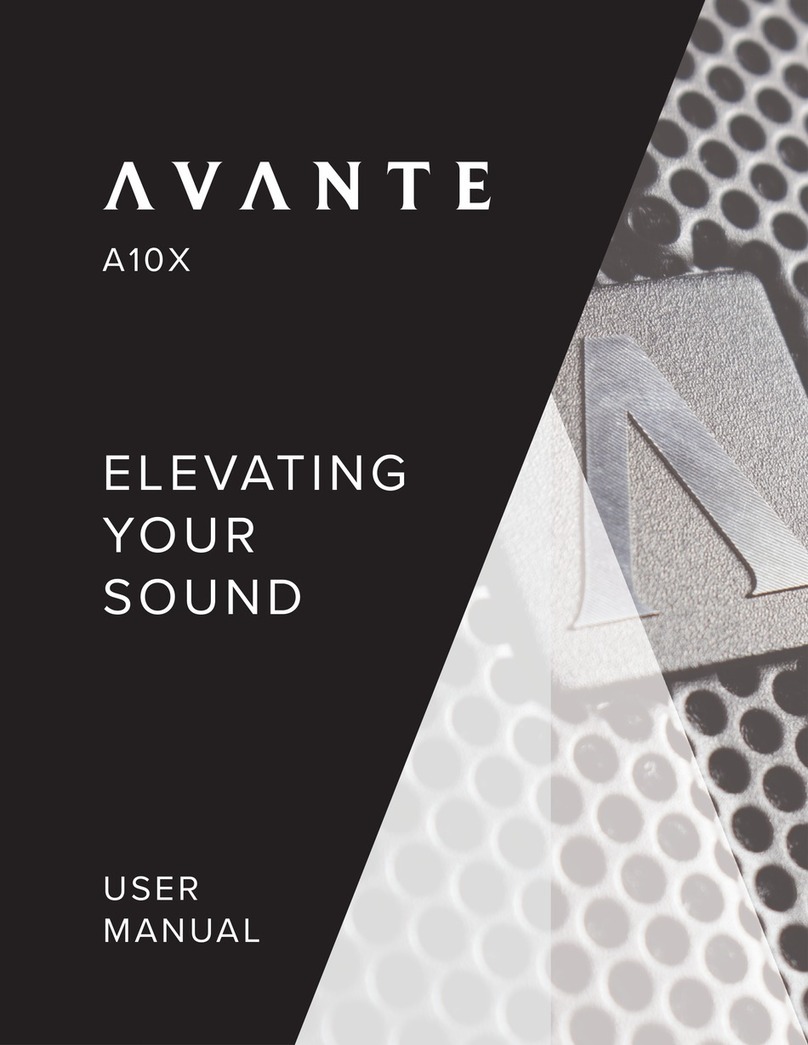 Avante Achromic Series user manual