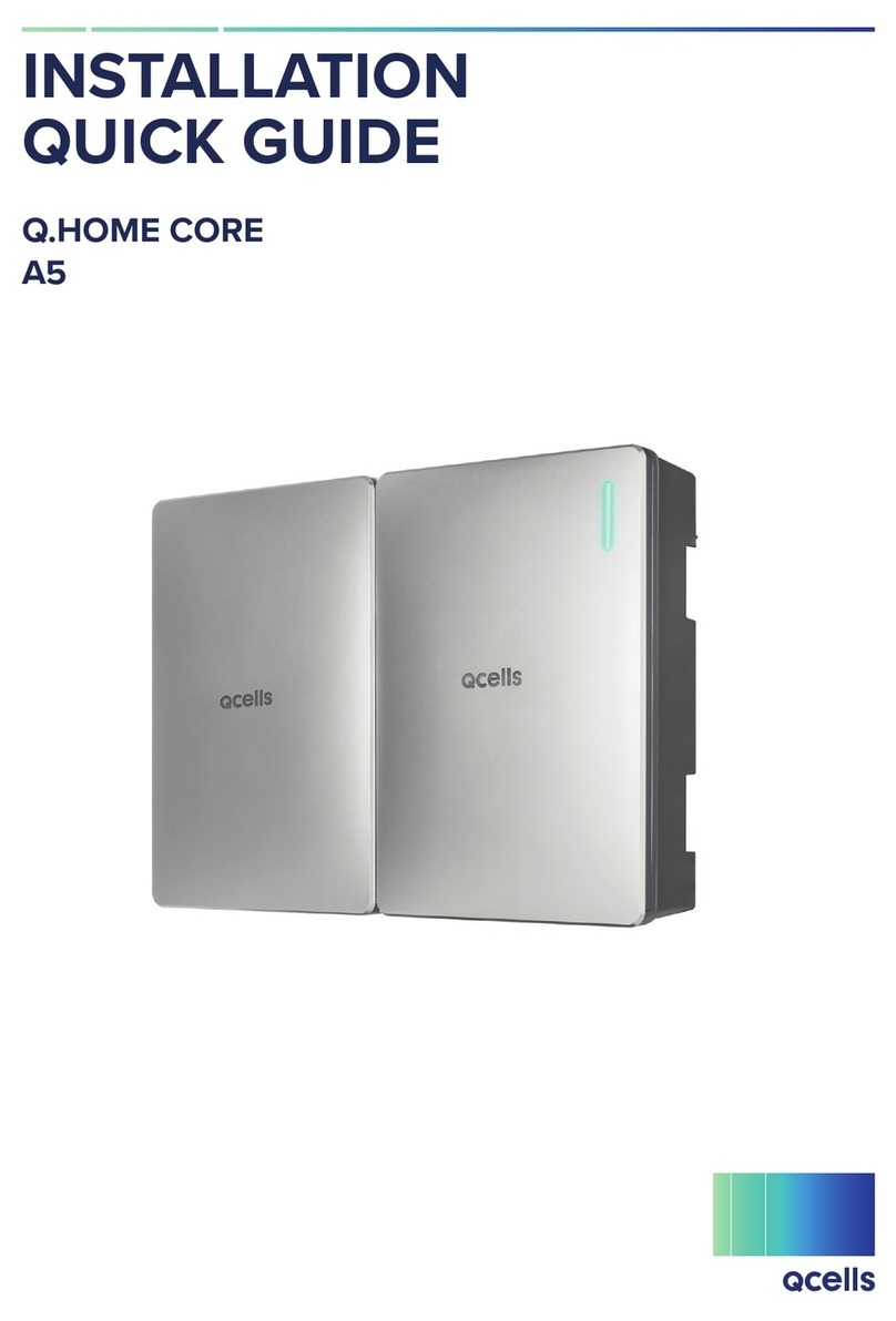 Qcells Q.HOME CORE A5 Installation quick guide